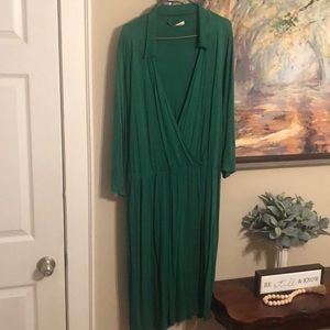 Faux Wrap Dress